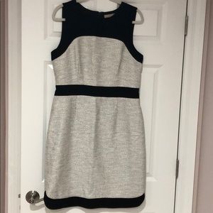 Lightweight Tweed Pattern Dress